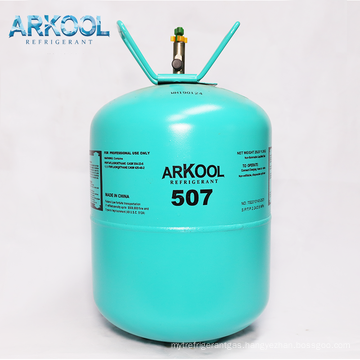 Export 11.3kg Disposable Cylinder  R507 Refrigerant Gas 99.9% high purity